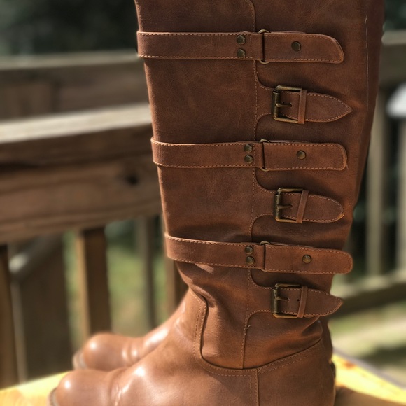 Crown Vintage | Tan Boots Size 7.5 | New In Box - Picture 2 of 7